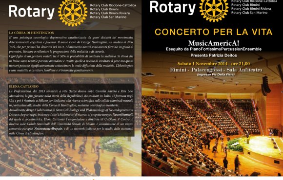 Rotary Distretto 2072 Zona Romagna Sud – Concerto per la Vita