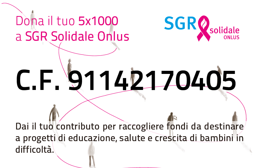 5x1000 a SGR Solidale Onlus - C.F.: 91142170404